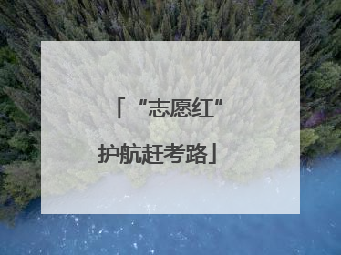 “志愿红”护航赶考路