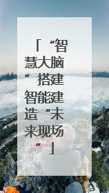 “智慧大脑”搭建智能建造“未来现场”