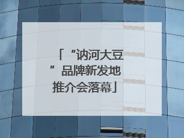 “讷河大豆”品牌新发地推介会落幕