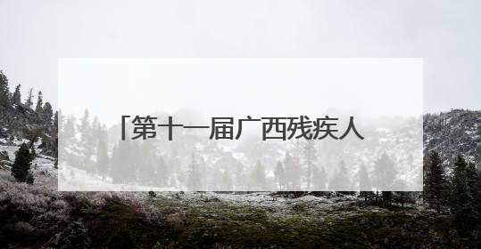 第十一届广西残疾人艺术汇演在南宁举办