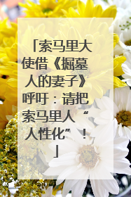 索马里大使借《掘墓人的妻子》呼吁：请把索马里人“人性化”！