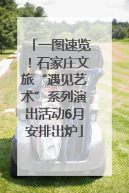 一图速览！石家庄文旅“遇见艺术”系列演出活动6月安排出炉
