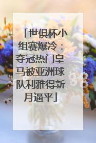世俱杯小组赛爆冷：夺冠热门皇马被亚洲球队利雅得新月逼平