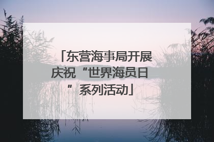 东营海事局开展庆祝“世界海员日”系列活动