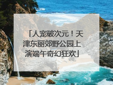 人宠破次元！天津东丽郊野公园上演端午奇幻狂欢