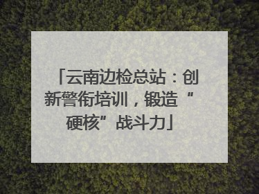 云南边检总站：创新警衔培训，锻造“硬核”战斗力