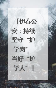 伊春公安：持续坚守“护学岗” 当好“护学人”