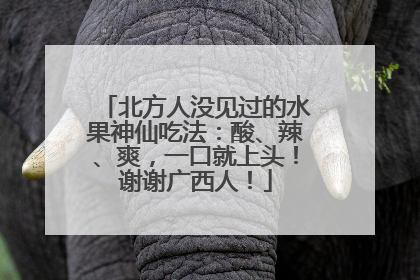 北方人没见过的水果神仙吃法：酸、辣、爽，一口就上头！谢谢广西人！