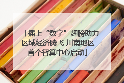 插上“数字”翅膀助力区域经济腾飞 川南地区首个智算中心启动