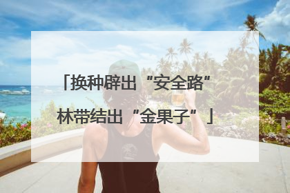 换种辟出“安全路” 林带结出“金果子”