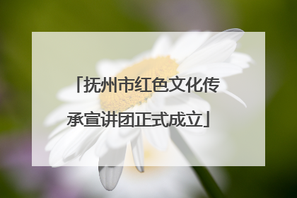抚州市红色文化传承宣讲团正式成立
