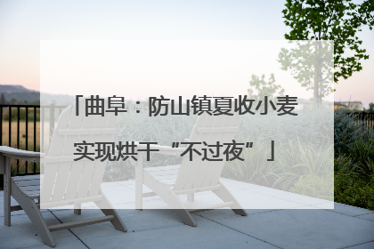 曲阜：防山镇夏收小麦实现烘干“不过夜”