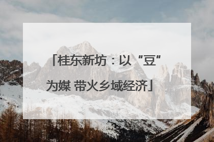 桂东新坊：以“豆”为媒 带火乡域经济