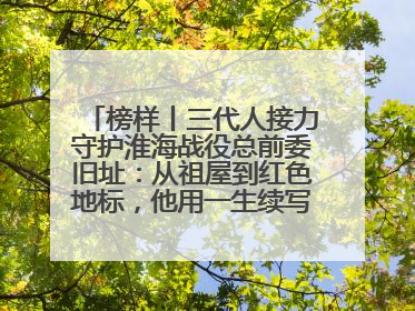 榜样丨三代人接力守护淮海战役总前委旧址：从祖屋到红色地标，他用一生续写传承故事