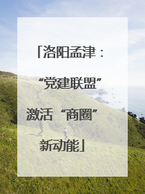 洛阳孟津：“党建联盟”激活“商圈”新动能