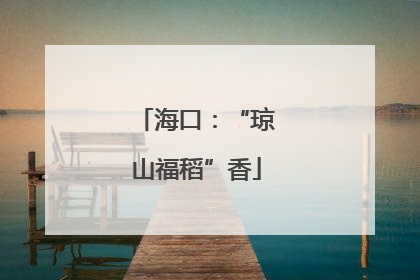 海口：“琼山福稻”香
