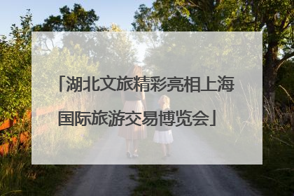 湖北文旅精彩亮相上海国际旅游交易博览会