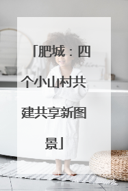 肥城：四个小山村共建共享新图景