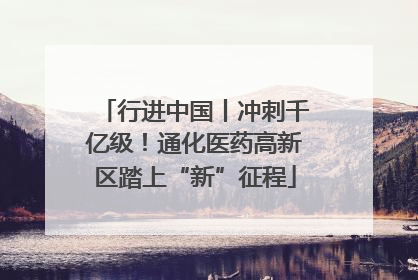 行进中国丨冲刺千亿级！通化医药高新区踏上“新”征程
