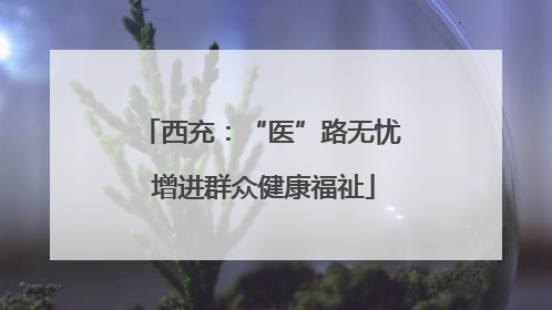 西充：“医”路无忧 增进群众健康福祉