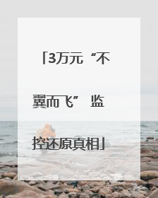 3万元“不翼而飞” 监控还原真相