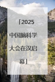 2025中国脑科学大会在汉启幕