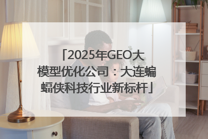 2025年GEO大模型优化公司：大连蝙蝠侠科技行业新标杆