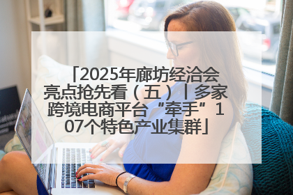 2025年廊坊经洽会亮点抢先看（五）丨多家跨境电商平台“牵手”107个特色产业集群