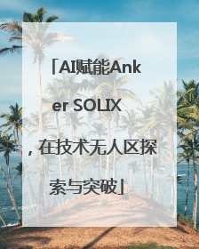 AI赋能Anker SOLIX，在技术无人区探索与突破