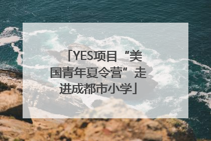YES项目“美国青年夏令营”走进成都市小学